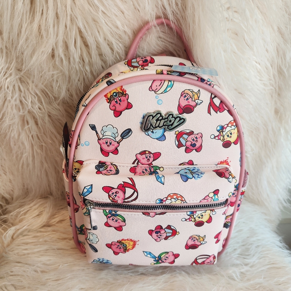 Nintendo Kirby Allover Print Mini Backpack - BoxLunch Exclusive